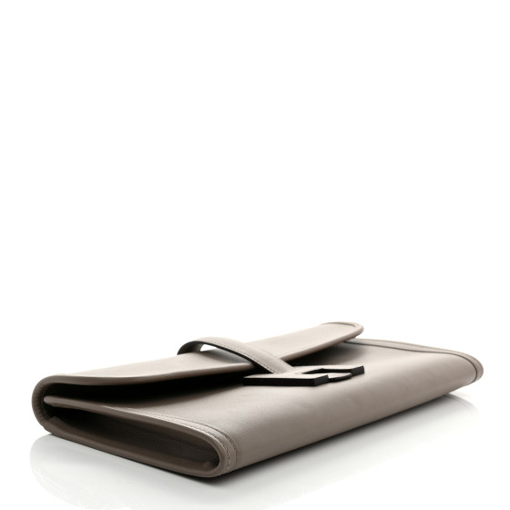 HERMES Swift Jige Elan 29 Clutch Argile 1669432 | FASHIONPHILE
