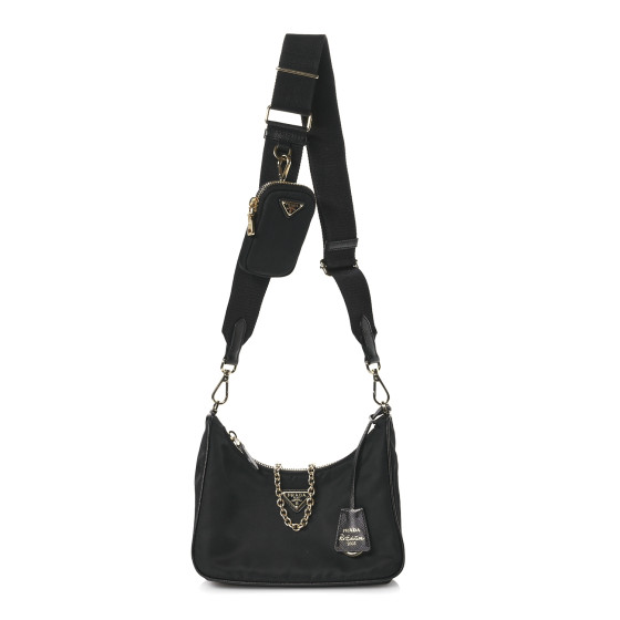 【PRADA】Re-Nylon 2005 リエディション ホーボーバッグ・中古 PRADA Re-Edition 2005 Re-Nylon バッグ