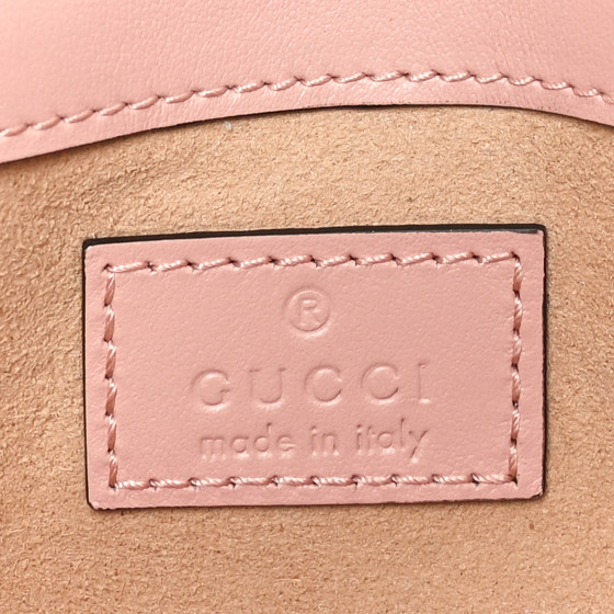 GUCCI Calfskin Matelasse Monochrome GG Marmont Chain Belt