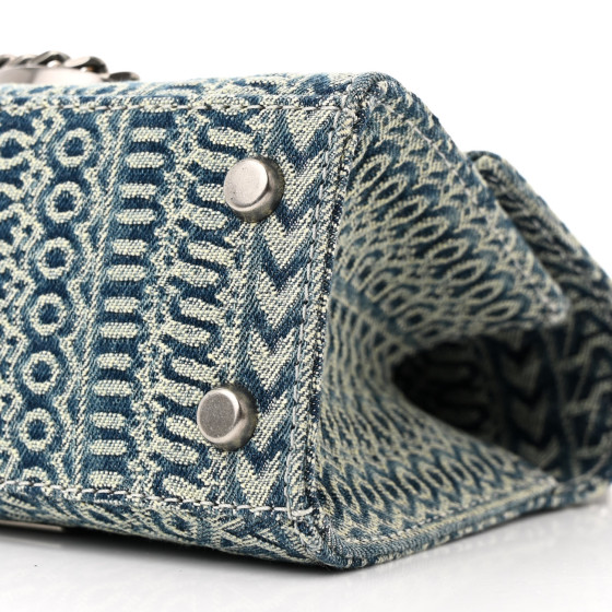 セール☆MARC JACOBS THE MONOGRAM DENIM ST MARC TOP HANDLE MARC JACOBS The Washed Monogram Denim St. Marc Top Handle