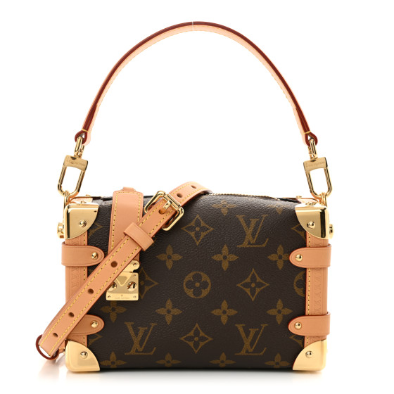 【チェーンが際立つ】Louis Vuitton★サイド トランク GM バッグ Side Trunk GM Monogram - Bags and Small Leather Goods