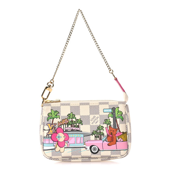 herlipto velour mini bag holiday 新品未使用 LOUIS VUITTON Damier Azur 2021 Christmas Animation Hollywood