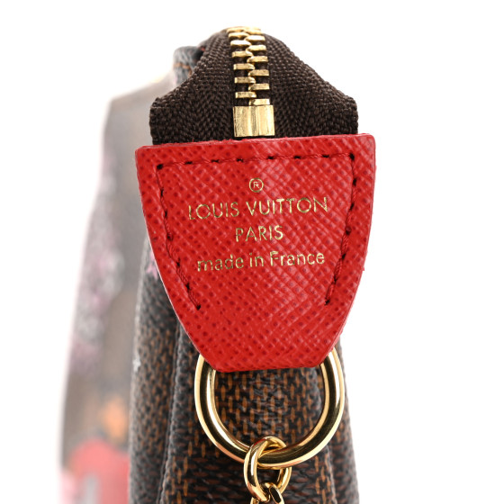 LOUIS VUITTON Damier Ebene 2019 Christmas Animation Mini