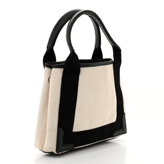 BALENCIAGA ハンドバッグ ネイビーXS 390346 2HH3N NAVY CABAS Balenciaga Navy Cabas Xs 390346 Women'S Leather Handbag