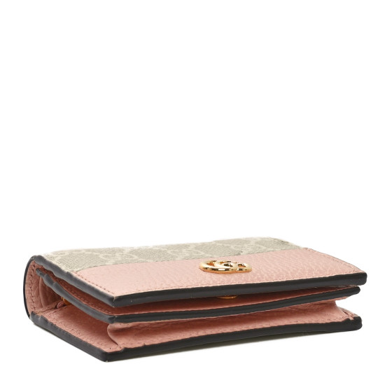 GUCCI カードケース PERFECT PINK GUCCI Calfskin GG Matelasse Card Case Wallet Perfect Pink