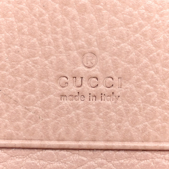 GUCCI Dollar Calfskin GG Supreme Monogram GG Marmont Card