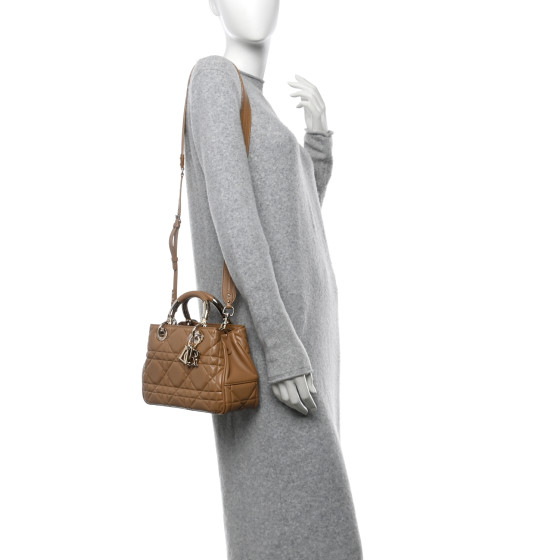 Christian Dior LADY 95.22 スモール カナージュ グレー Christian Dior LADY 95.22 スモール カナージュ グレー - メルカリ