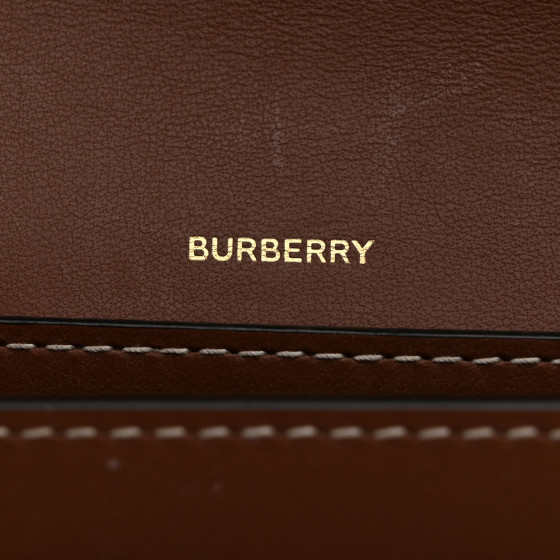 BURBERRY Calfskin Vintage Check New Hampshire Bag Archive