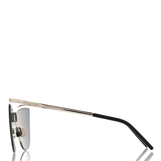 SAINT LAURENT SL249 Cat Eye Sunglasses Silver 1680875