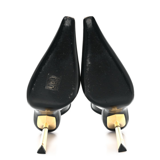 メーカー Lanca perfume 、ハイヒール Saint Laurent Black Lee Slingback Pumps