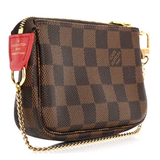 LOUIS VUITTON Damier Ebene 2019 Christmas Animation Mini