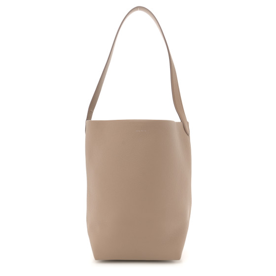 【THE ROW】Dark Taupe Large Bag The Row - Large North South Park Dark Taupe Tote