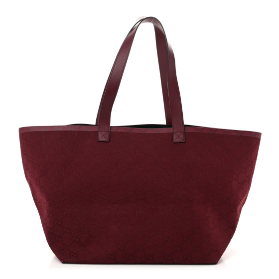 トートバッグ GUCCI Large size bag Gucci Totissima Rosso Ancora Gucci Totissima large reversible tote bag in Rosso Ancora