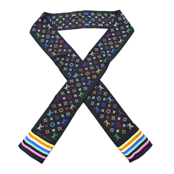 希少【Louis Vuitton x 村上隆】Monogram Multicolor Bandeau BB 🩵🩷🤍💚💛 Louis Vuitton x MURAKAMI 2025 | Monogram