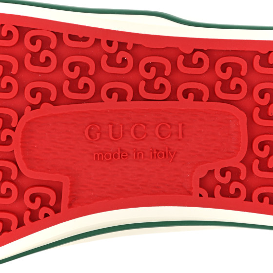 GUCCI Cotton Wool Web Houndstooth Interlocking G Womens 1977