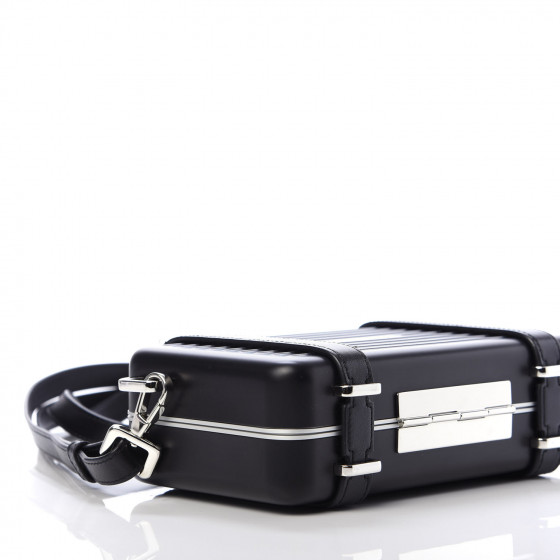 Dior × RIMOWA☆Clutch On Strap Aluminium 関税・送料無料 Dior RIMOWA Personal Clutch On Strap Black | The King Decor