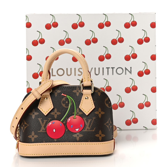 LOUIS VUITTON LV X TM Monogram Cerises Nano Alma 1671060