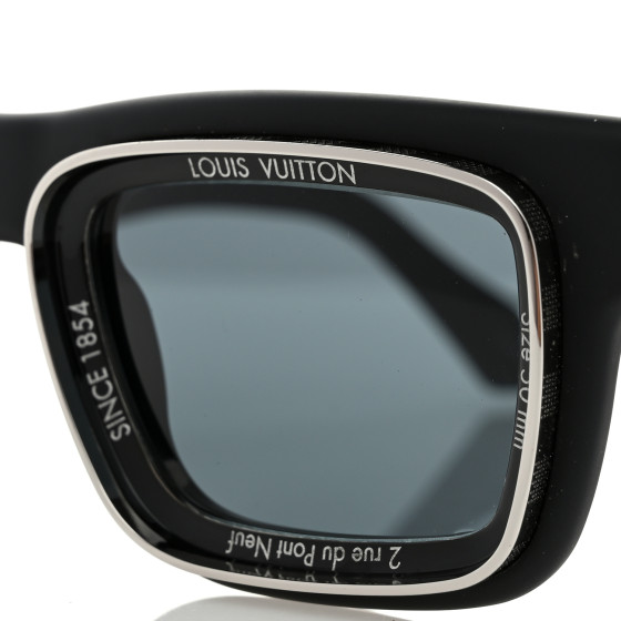 LOUIS VUITTON LV Super Vision Square Sunglasses Z2442U Black