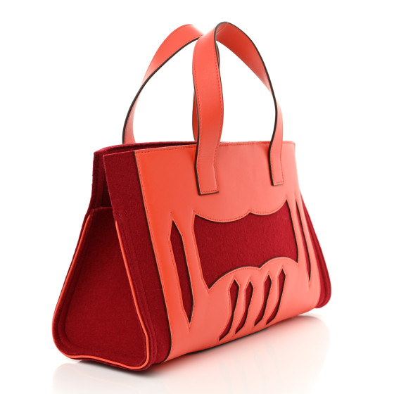 HERMES Swift Felt Petit H Decoupe Basse PM Skeleton Tote