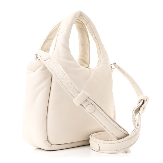 【PRADA】PADDED NAPPA DOUBLE-POUCH PRADA Nappa Soft Padded Small Double Handled Shoulder Bag