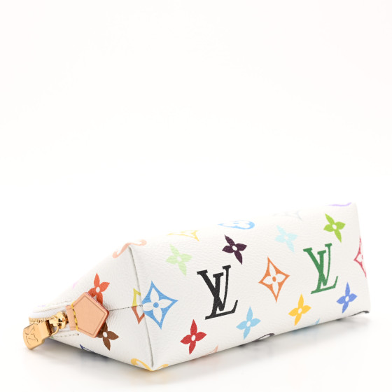 LOUIS VUITTON LV x TM Monogram Multicolor Cosmetic Pouch PM