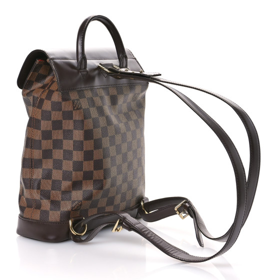 LOUIS VUITTON Damier Ebene Soho Backpack 1670886 | FASHIONPHILE