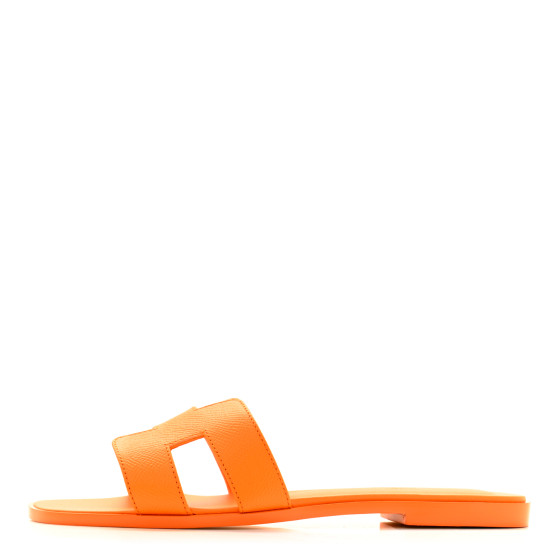 【定番♢上品】HERMES サンダル【オラン】Orange Sunset 定番♢上品】HERMES サンダル【オラン】Orange Sunset
