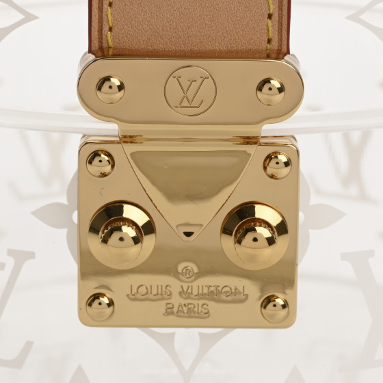 【残少! SALE】 Louis Vuitton ボックススコット クリア LOUIS VUITTON Transparent Plexiglass Box Scott 1668625