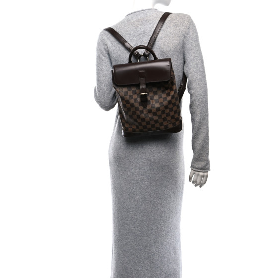 LOUIS VUITTON Damier Ebene Soho Backpack 1670886 | FASHIONPHILE