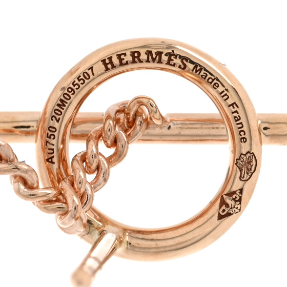 【HERMES】入手困難 RoseGold 美しい☆Echappee Hermes MPピアス ピアス HERMES Echappee(エルメス エシャペ) アクセサリー