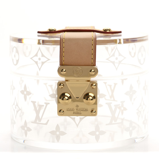 【残少! SALE】 Louis Vuitton ボックススコット クリア LOUIS VUITTON Transparent Plexiglass Box Scott 1668625