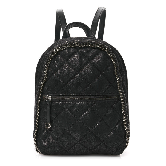 STELLA McCARTNEY 黒 ミニリュック STELLA McCARTNEY MINI BACKPACK