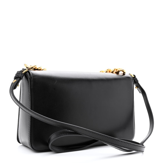 Tom Ford Box Palmellato スモール バケットバッグ Tom Ford Box Bag: Elegant Black Leather Handbag