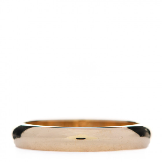 CARTIER 18K Yellow Gold 3.5mm 1895 Wedding Band Ring 62 10
