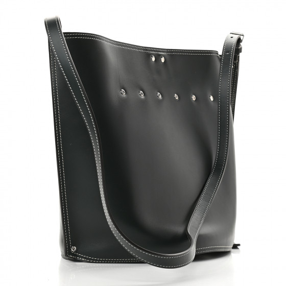 CELINE Shiny Calfskin Small Studs Bucket Bag Amazone 901526