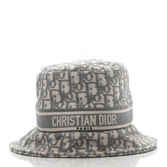 ディオール ボブハット 58 Christian Dior Oblique Trotter Monogram Bucket Hat #58
