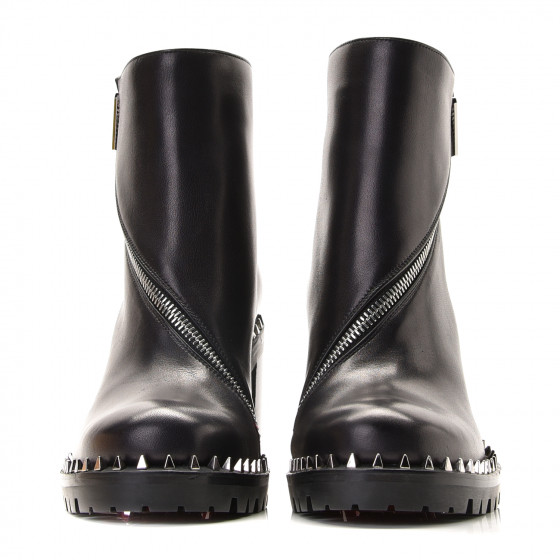 【極美品】 クリスチャンルブタン Birgitta Lug Boots 極美品】 クリスチャンルブタン Birgitta Lug Boots