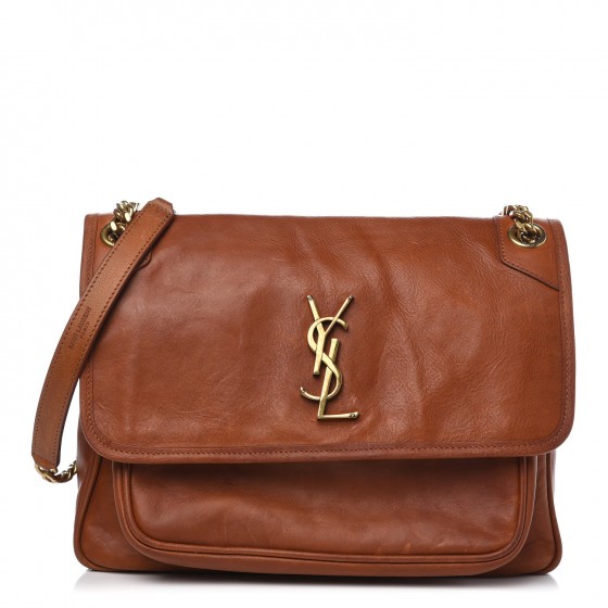 ysl cognac bag