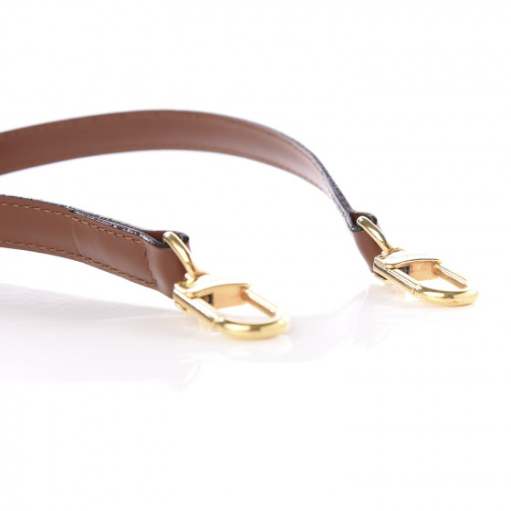 LOUIS VUITTON Calfskin 16mm Monceau Adjustable Shoulder