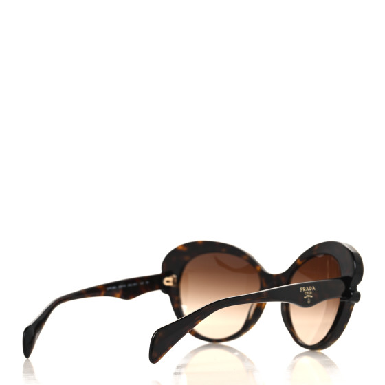 PRADA Baroque Cat Eye Sunglasses SPR 28N Tortoise 1639036