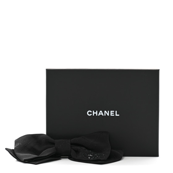 【Chanel】 Beauty Hair Clip & Black Chanel Beaute Hair Pin Hair Clip Hair Accessory Limited
