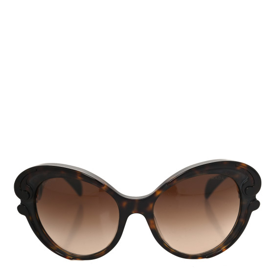 PRADA baroque サングラス PRADA Baroque Cat Eye Sunglasses SPR 28N Tortoise 1639036