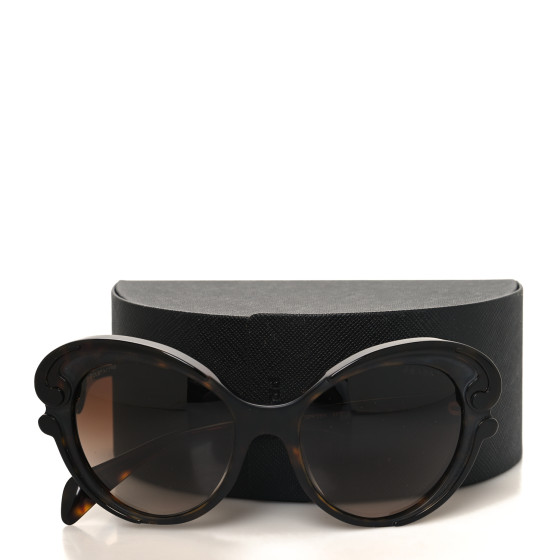 PRADA baroque サングラス PRADA Baroque Cat Eye Sunglasses SPR 28N Tortoise 1639036