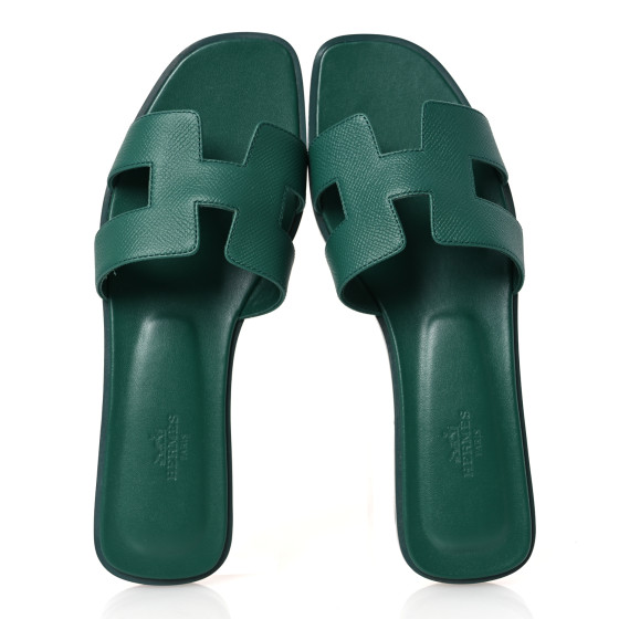 こなれ感漂う上質サンダル★【HERMES】Oran Vert Oyat こなれ感漂う上質サンダル☆【HERMES】Oran Vert Oyat (HERMES