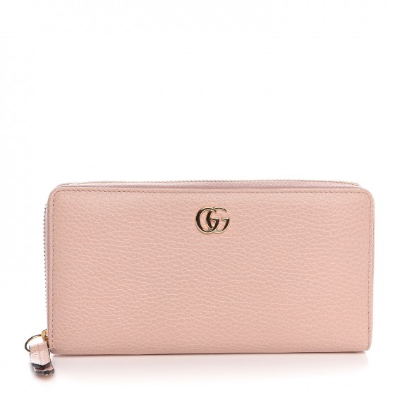 DOLLAR CALF ☆Gucci☆ BETTY チェーンウォレット LIGHT PINK♪ GUCCI Dollar Interlocking G Calfskin Leather Chain Wallet