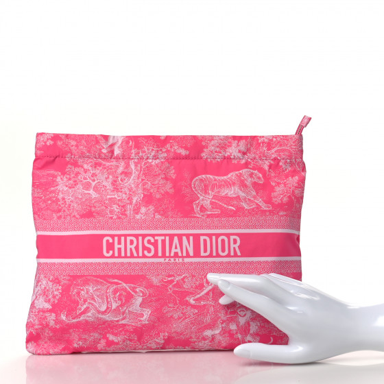 Christian Dior クリスチャンディオール ポーチ - 4503025E0027 DIOR 2025 Mother's Day Cosmetic Pouch Embroidered