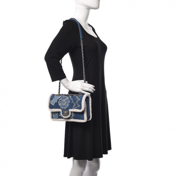 CHANEL150ML daishin CHANEL Enamel CC Brooch Denim Blue 1384176 | FASHIONPHILE
