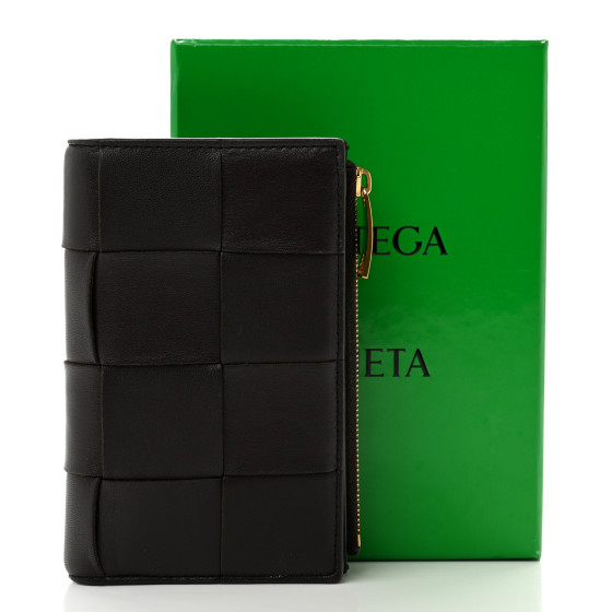 BOTTEGA VENETA Nappa Maxi Intrecciato Medium Cassette Bifold