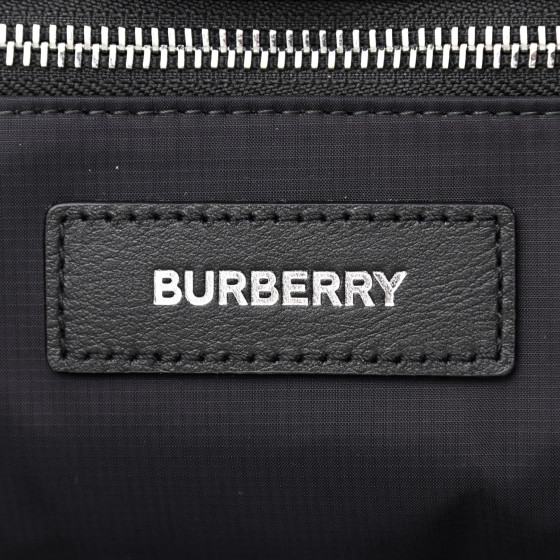 【Digtal】BURBERRY BLACKLABEL BURBERRY Nylon Logo Tote Bag Black 1215982 | FASHIONPHILE