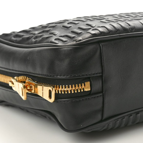 バッグ MIUMIU meatless logo shoulder bag f4cc8d2b-fa57-3c9b-9513-